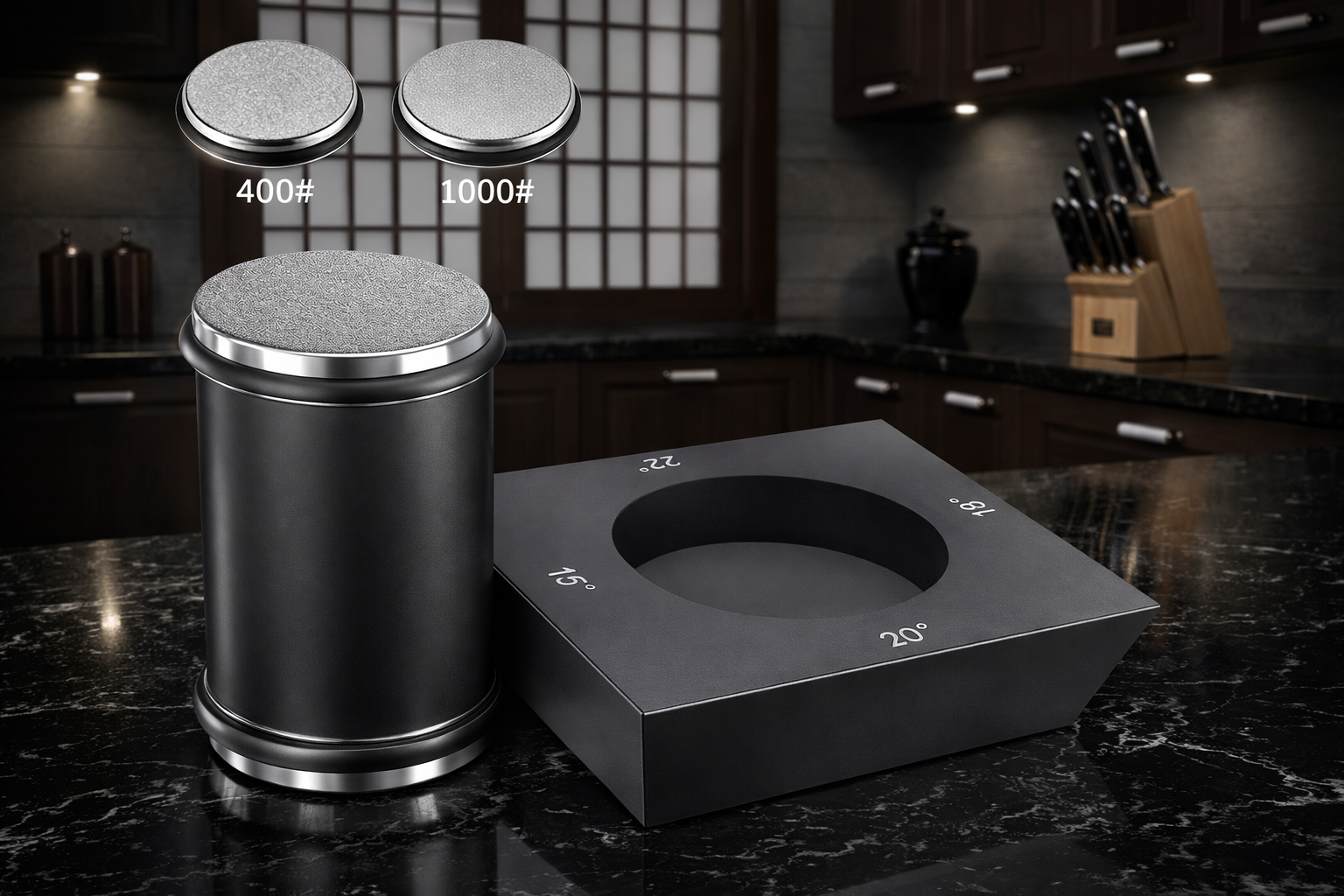 Aiguiseur magnétique grain 400 & 1000