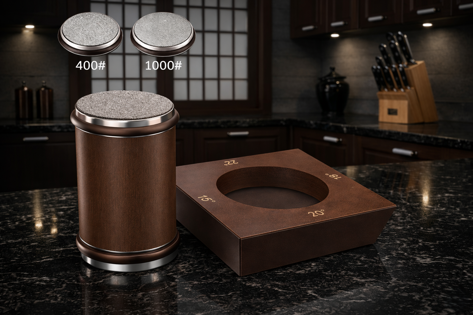 Aiguiseur magnétique grain 400 & 1000